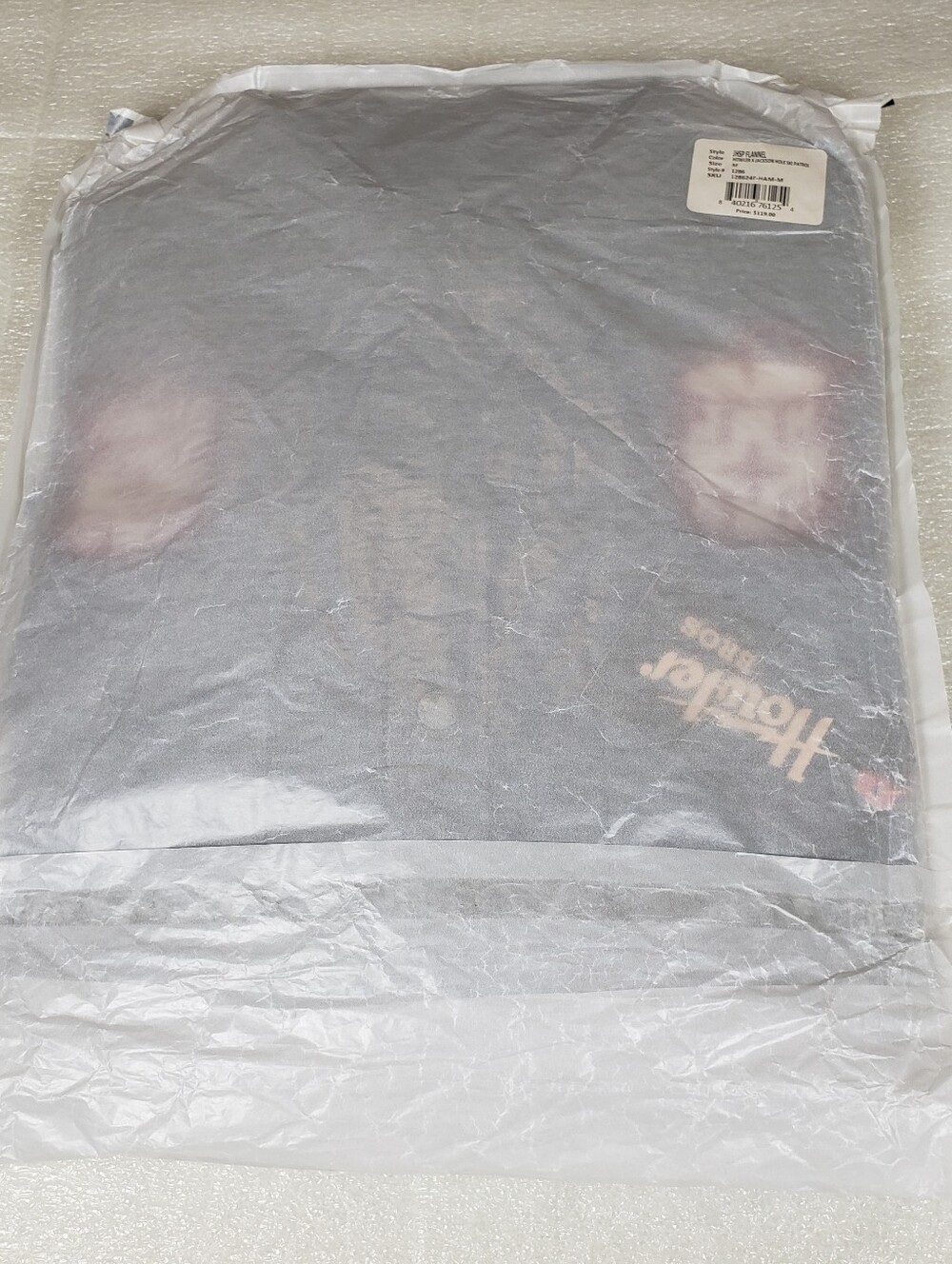 NWT Howler Men's Medium JHSP Gaucho Flannel Shirt Jackson Hole Ski Patrol Snow - Picture 13 of 13